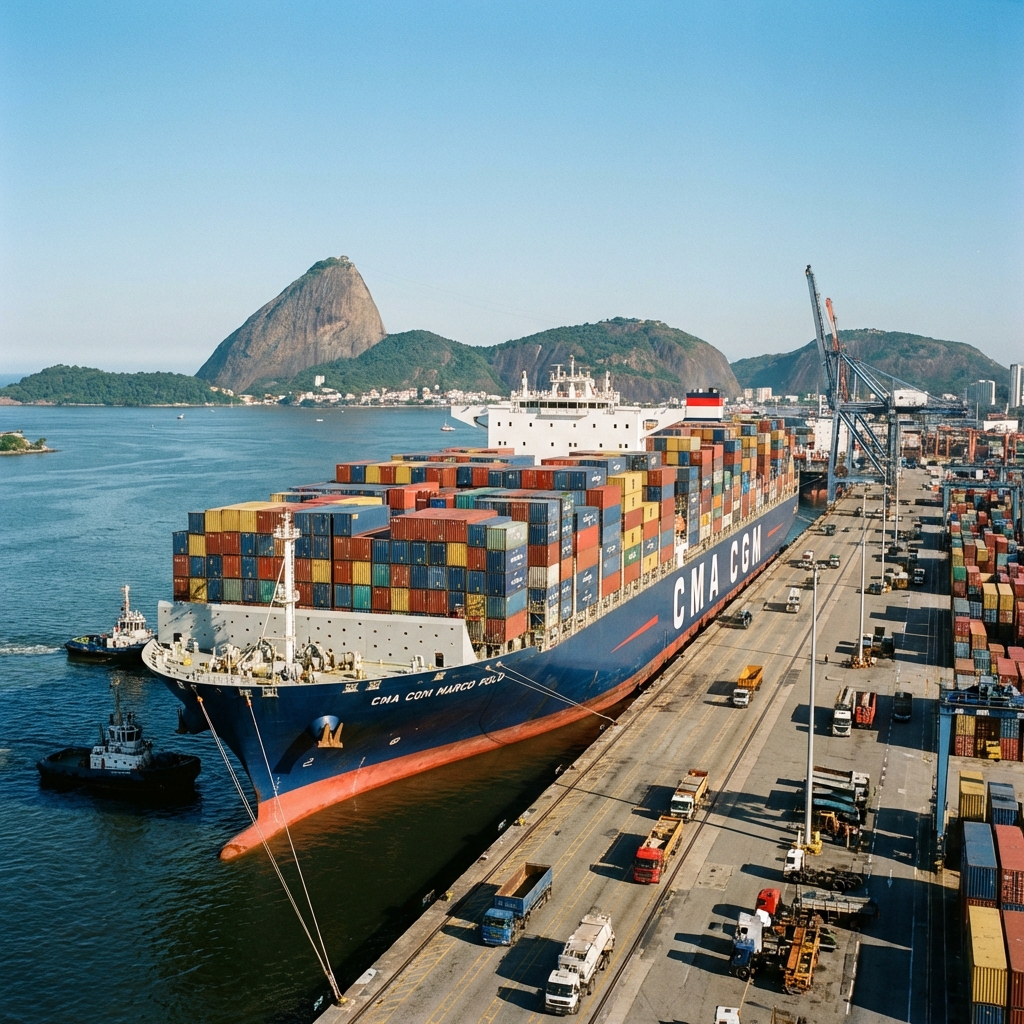 Balança comercial brasileira tem corrente de comércio de US$ 8,487 bilhões